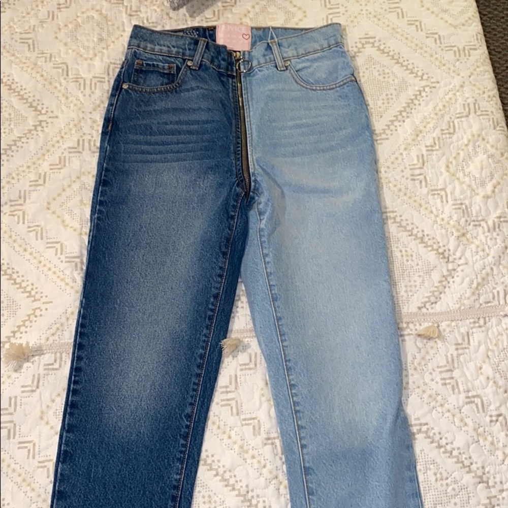 REVICE YIN YANG CROP TOKYO WASH SIZE 27 NWT